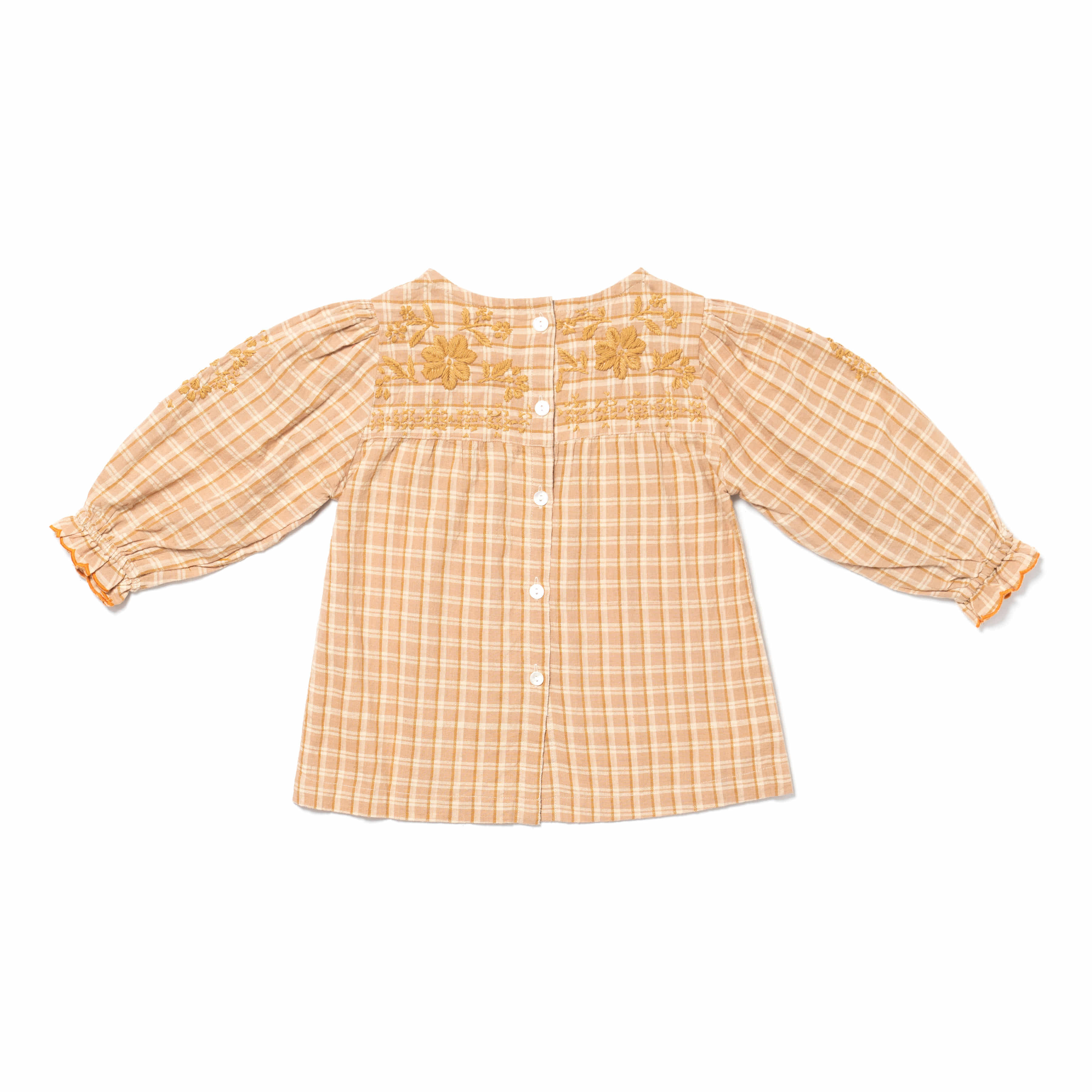 [LALi kids/라리키즈] EMBROIDERED SUNFLOWER TOP
