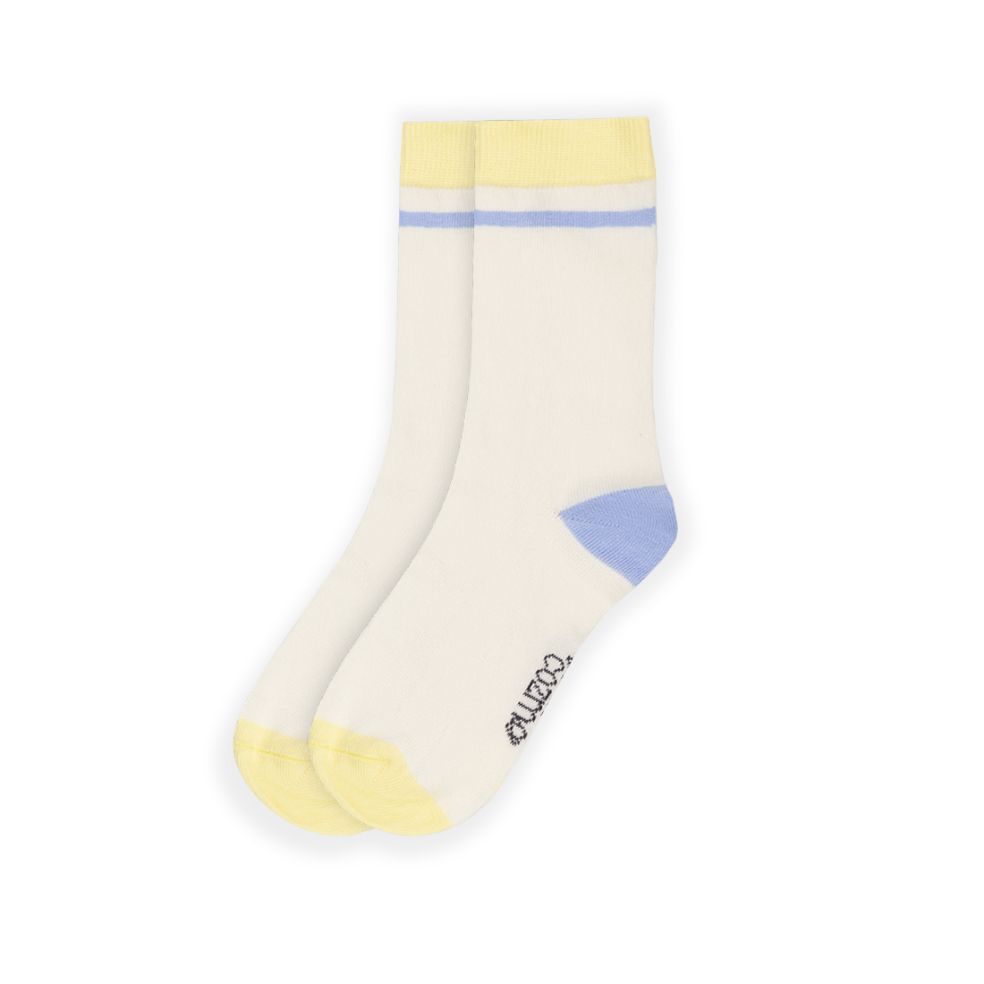 [my little cozmo/마이리틀코즈모] Block color socks BL-YE