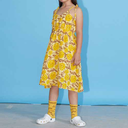 [WHK] Mimosa linen dress