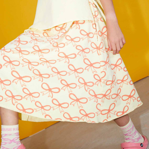 [WHK] Pink bows skirt