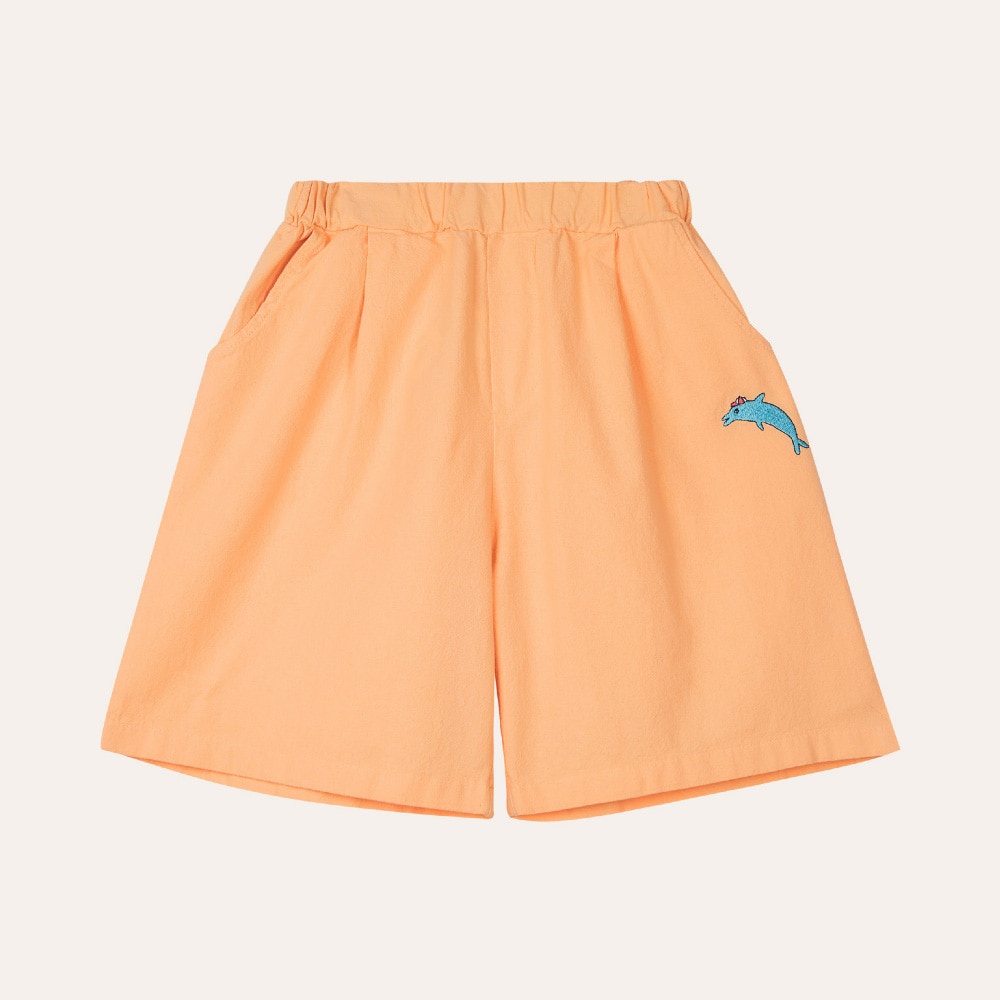 [The Campamento/더캄파멘토] DOLPHIN EMBROIDERY SHORTS