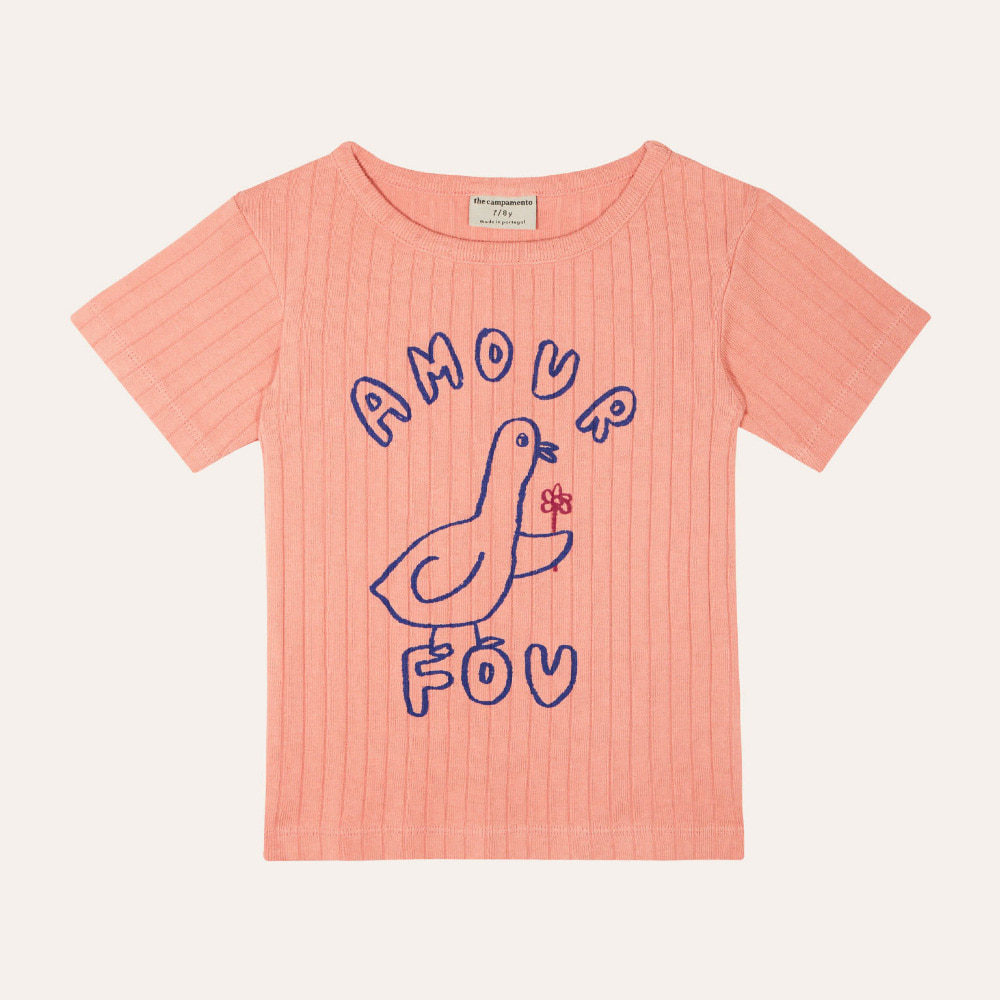 [The Campamento/더캄파멘토] AMOUR FOU TSHIRT