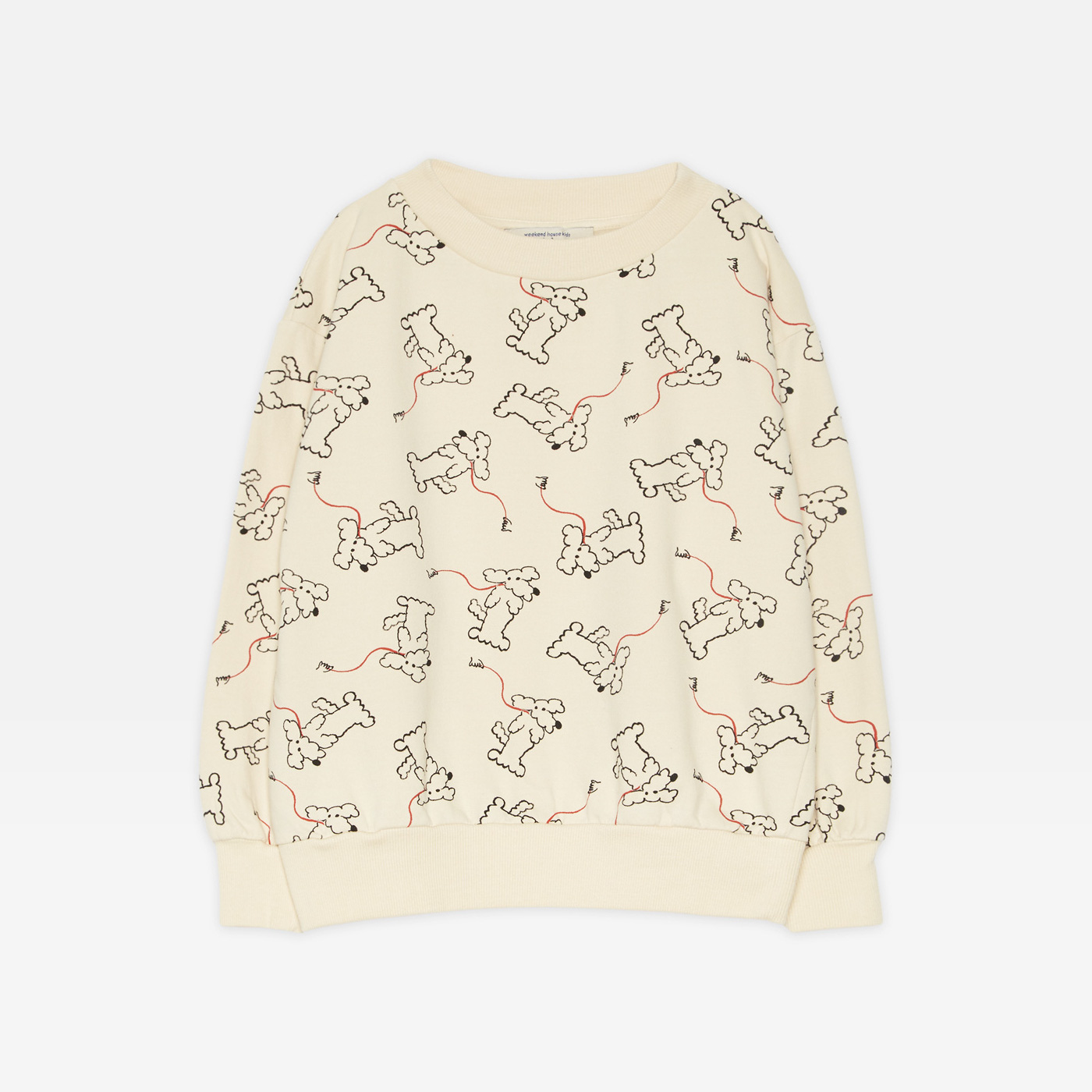 [WHK/위켄드하우스키즈] Dog all over sweatshirt