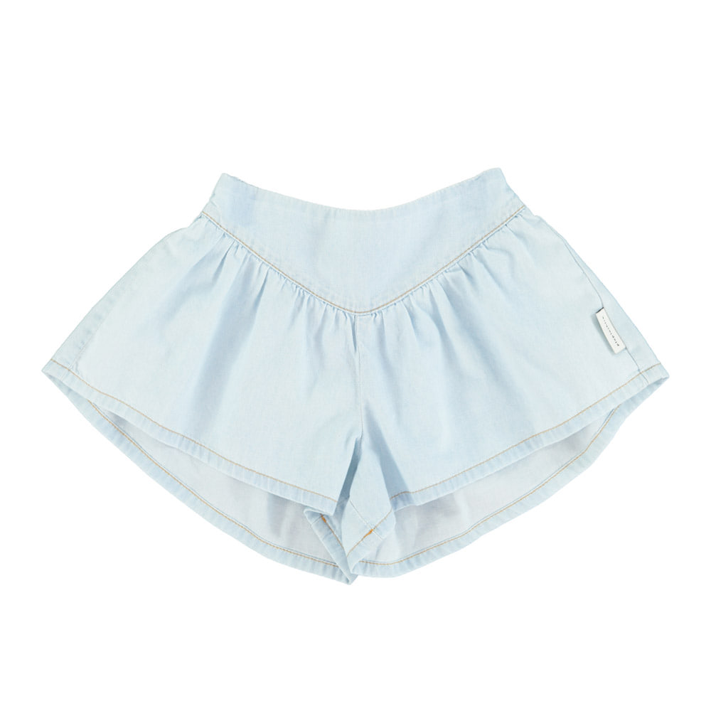 [piupiuchick/피우피우칙] shorts - light blue chambray