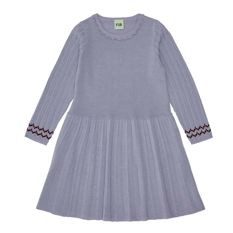 [FUB] Pointelle Dress-lavender